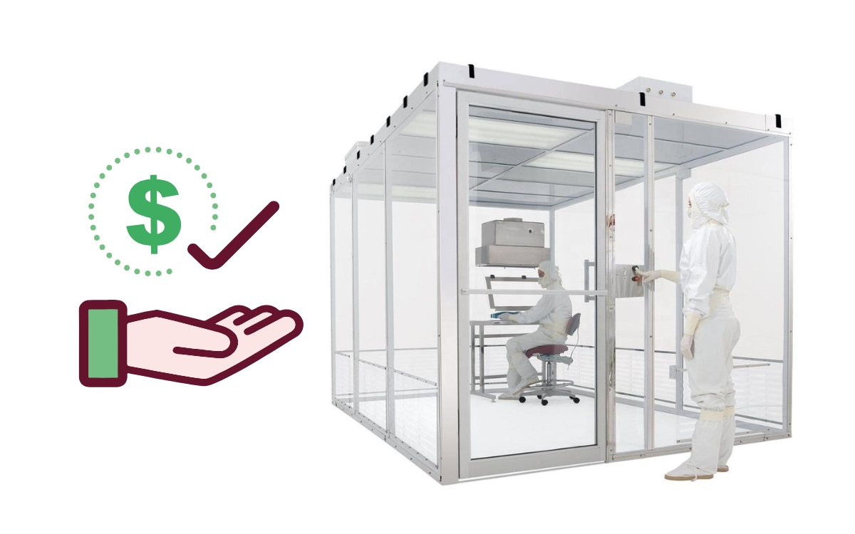 Bảng giá mới nhất của Clean Booth dùng trong nhà máy điện tử
