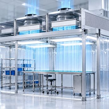 Một hệ thống CLEANBOOTH hoàn chỉnh gồm những thành phần kỹ thuật nào?
