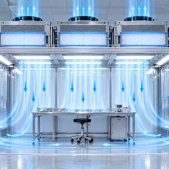 Không khí sạch đi qua CLEANBOOTH theo hành trình nào?