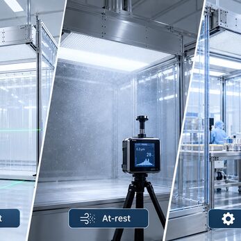 As-built, at-rest và operational làm thay đổi kết quả đánh giá CLEANBOOTH ra sao?
