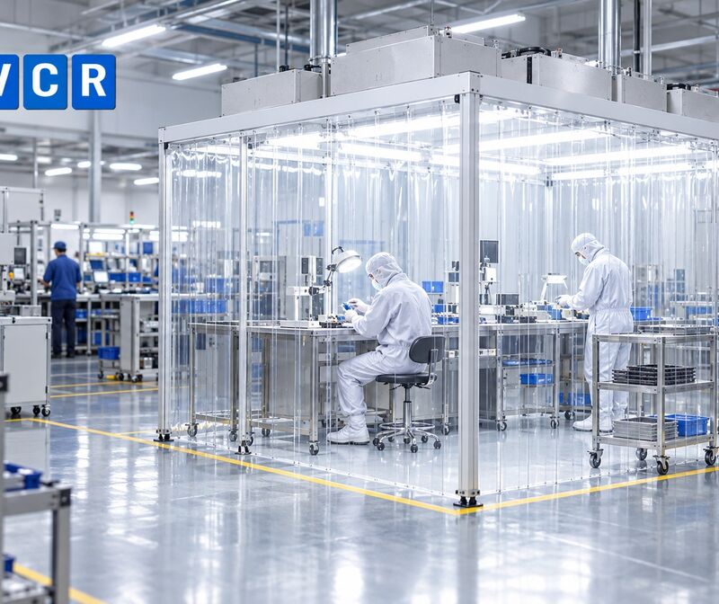 Khi một công đoạn cần sạch hơn phần còn lại của nhà xưởng
